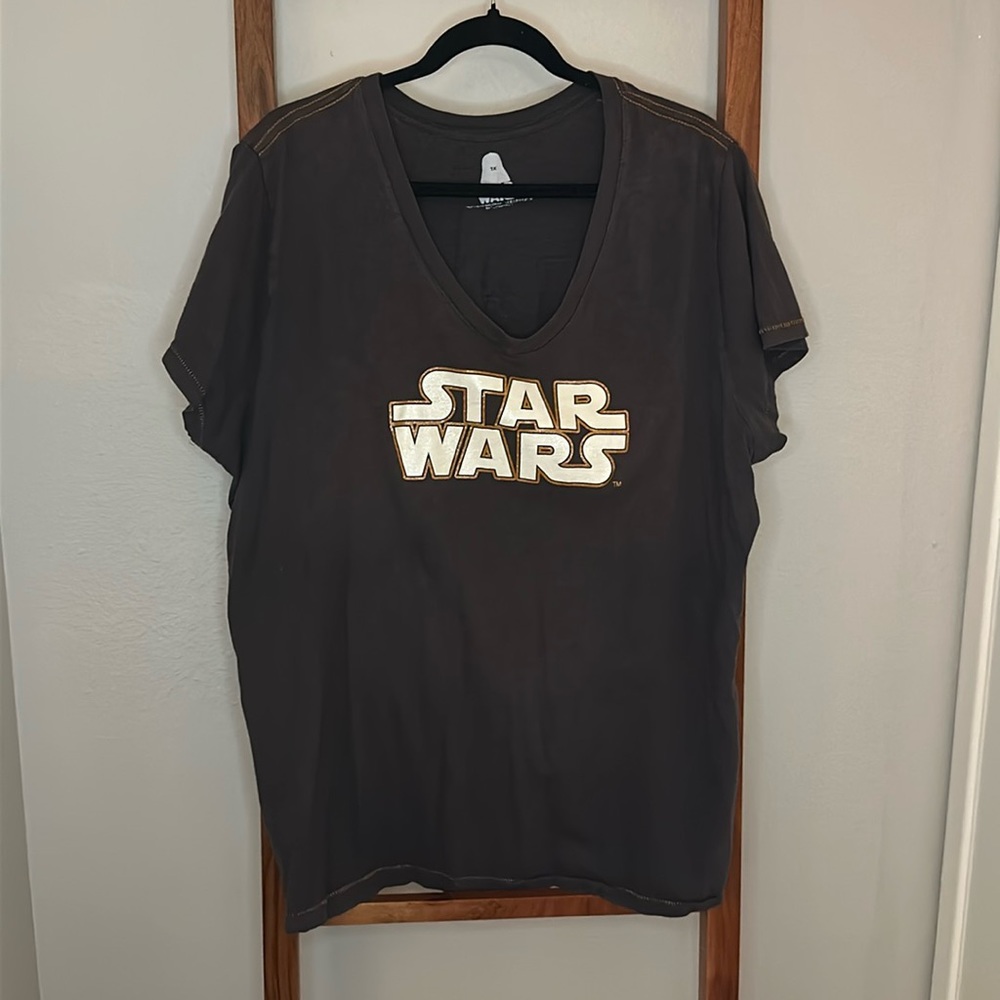 Star Wars Disneyland v neck tshirt